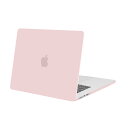 MOSISO 対応機種 MacBook Air 15インチ ケース 2024 2023 リリース M3 A3114 M2 A2941 チップ Liquid Retina Display & Touch ID付き 保護 プラスチック ハードシェルケース カバー(ベビー ピンク)