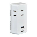 エルパ(ELPA) USBタップ PD20W UC-322SB(W)