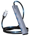 Aceele USB ハブ 5ポート USB 3.0 ハブ 120cm...(2)