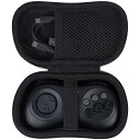 (ケースのみの販売)8Bitdo M30/NEOGEO Bluetooth ゲーミングコントローラー ポータブル専用収納ケース,ブラック-co2CREA