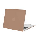MOSISO 対応機種 MacBook Air 13 インチ A1369 / A1466 専用(2010-2017) プラスチック ハードケース 薄型 耐衝撃 保護 シェルカバー(キャラメル ブラウン)