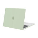 MOSISO 対応機種 MacBook Pro 13 インチ Touch Bar付き/無し M2 A2338 M1 A2289 A2251 A2159 A1989 A1706 A1708 専用 (2024-2016) プラスチック ハードケース 薄型 耐衝撃 保護 シェルカバー(セージ グリーン)(2)