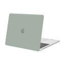 MOSISO 対応機種 MacBook Pro 13 インチ Touch Bar付き/無し M2 A2338 M1 A2289 A2251 A2159 A1989 A1706 A1708 専用 (2024-2016) プラスチック ハードケース 薄型 耐衝撃 保護 シェルカバー(レトロ グリーン)(2)