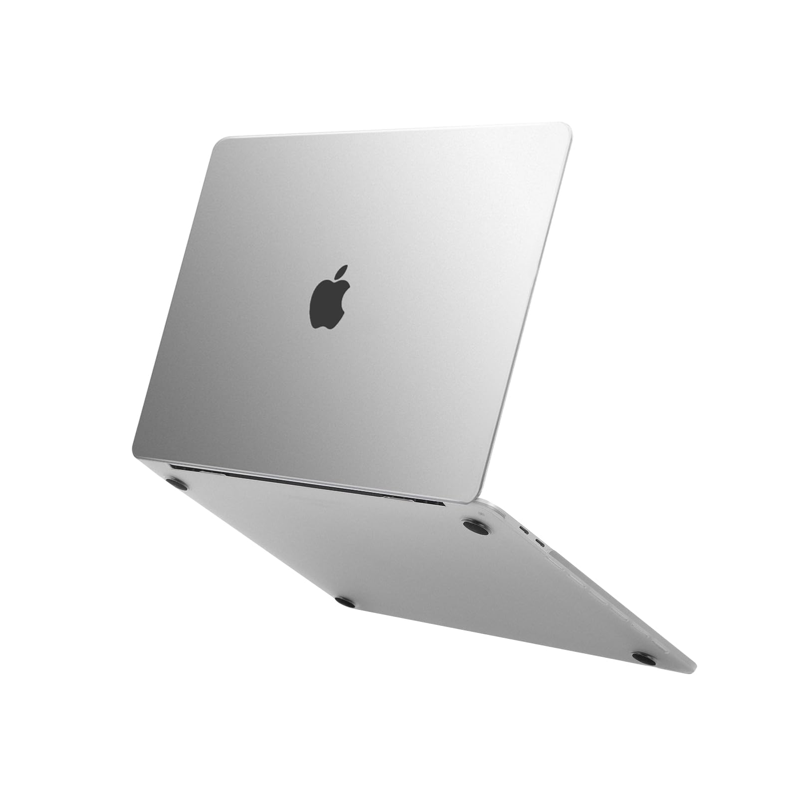 MOSISO 対応機種 MacBook Pro 13インチ ケース M2 2024-2016 A2338 M1 A2251 A2289 A2159 A1989 A1708 A1706、超薄型 スリム 自然なオリジナル色 保護ケース プラスチックハードシェル カバー(霜)
