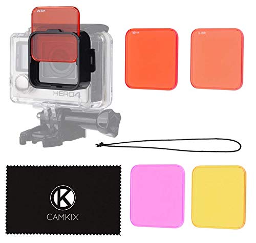 CamKix ɥ饤ӥ󥰥󥺥ե륿åGoPro HERO 4 Black, Silver HERO+ HERO+ LCD, HE...