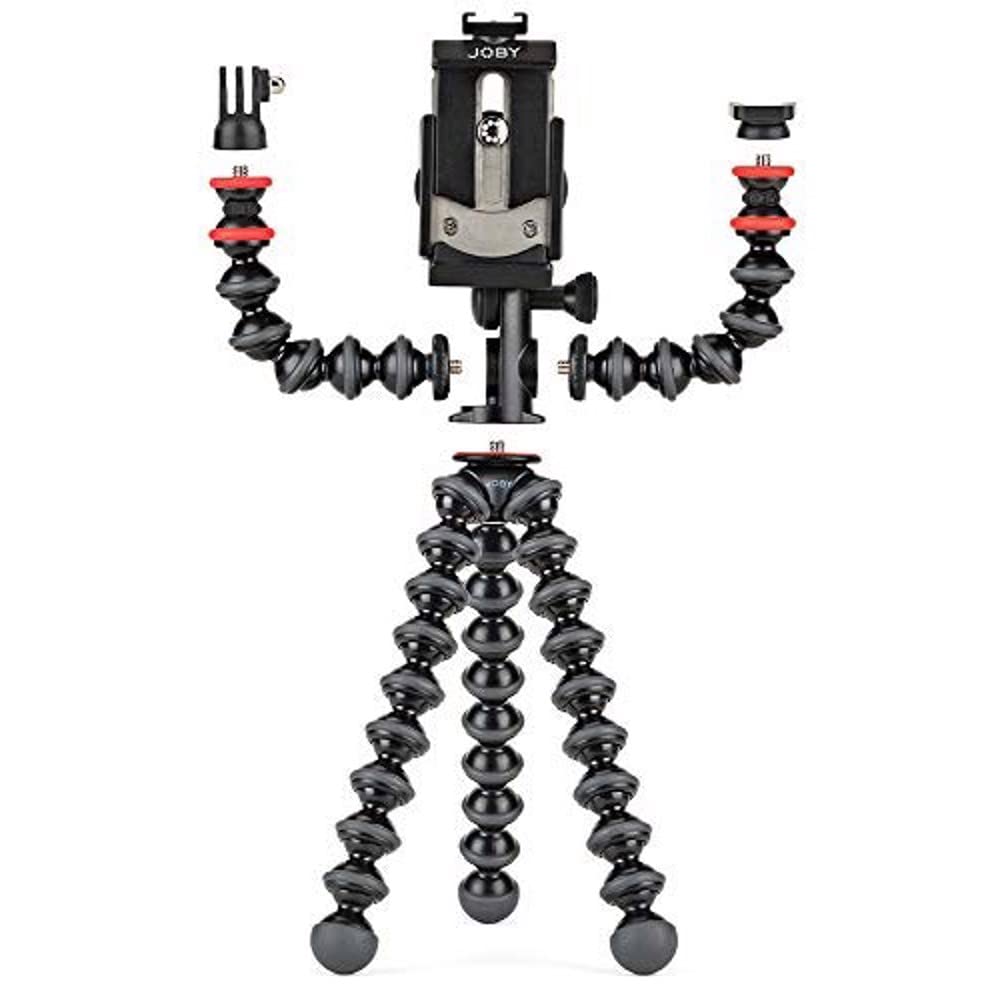 ӡ(JOBY) ޥۻ ߥ˻ ݥå Хꥰ ե쥭֥뻰 iphone  ޥ/LED饤ȼդ  ȥɥ  ⡼ iPhone iPhone Pro GoPro ޥ LED JB01533-BWW