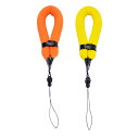 2個入 黄 + オレンジ フローティングストラップ 水に浮く Olympus TG-6 TG-5 TG-4 TG-870 GoPro HERO7 HERO6 F...