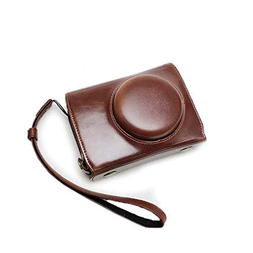 【送料無料】kinokoo 富士フイルム FUJIFILM XF10専用カメラケース カメラバッグ バッテリーの交換でき 三脚ネジ穴付き PUレザー 全面保護型 リストストラップ付き (コーヒー)