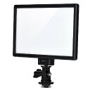 VILTROX L116T LED ビデオライト 超薄型LEDパネル 輝度と色温度調整可能 3300K-5600K CRI95+ 小物撮影 結婚式写真撮影 一眼...
