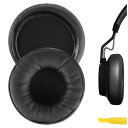 Geekria イヤーパッド QuickFit 互換性 パッド ジャブラ Jabra Move Wireless ヘッドホンに対応 パッド イヤー/イヤーカップ (プロテインレザー/ブラック)