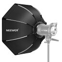 【送料無料】Neewer 35.4"/90cm折りたたみ可能な八角形ソフトボックス ボウエンズマウントスピードリング、キャリングケース付き Neewer CB60 CB100 CB150 バージョン4 S101-300W/400W と他のBowensマウントライトに対応 - SF-RPBO36