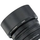 カメラレンズ 保護レザーフィルムSigma 45mm F2.8 DG DN Contemporary & LH577-01 に対応 カメラレンズとレンズフード 3M材料ブラック迷彩
