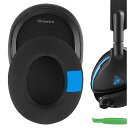 Geekria イヤーパッド Sport 互換性 パッド TurtleBeach Stealth, Ear Force, Call of Duty, Recon, Series ヘッドホンに対応 パッド イヤー/イヤーカップ (冷却ジェル/ブラック)