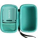 Sony SRS-XB100/SRS-XB13 / SRS-XB10 / SRS-XB12 専用保護収納ケースソニー ポータブルスピーカー -Khanka (ティール)(ケースのみ)(2)