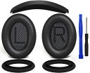 SOULWIT イヤーパッド + ヘッドバンド + イヤーパッドカバー Bose QuietComfort 35 QC35, QC35 ii Over-Ear ...