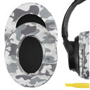 Geekria イヤーパッド QuickFit 互換性 パッド ソニー Sony WH-CH700N, WH-CH710N, WH-CH720N ヘッドホンに対応 パッド イヤー/イヤーカップ (プロテインレザー/迷彩)