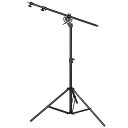 Selens ヘビーデューティライトスタンド 280cm ブームアーム両用設計 エアクッションタイプ 1/4と3/8ネジアダプター 高さ調整可能 角度変換 ソフ...