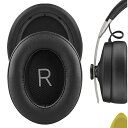 Geekria イヤーパッド QuickFit 互換性 パッドゼンハイザー Sennheiser Momentum 3 Wireless Momentum 3.0 Wireless ヘッドホンに対応 パッド イヤー/イヤーカップ (プロテインレザー/ブラック)