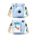 kinokoo チェキフィルム チェキケース, instax mini 11 ケース instax mini 11 カメラケース チェキ フィルム透明 ハード ...