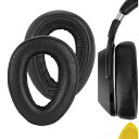 Geekria イヤーパッド QuickFit 互換性 パッド ゼンハイザー Sennheiser PXC 550 PXC 550-II Wireless MB 660 Series ヘッドホンに対応 パッド イヤー/イヤーカップ プロテインレザー (ブラック)