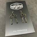 【FISHFISHFISH】イイダコ・小タコ用ワンタッチ・ツインスイベル タコエギスナップ 2個セット(小)