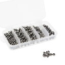 【送料無料】Croch ガン玉セット おもり 釣り 400個セット 丸型 割ビシ 5サイズ入(0.4/0.8/1.0/1.5/2.5g)