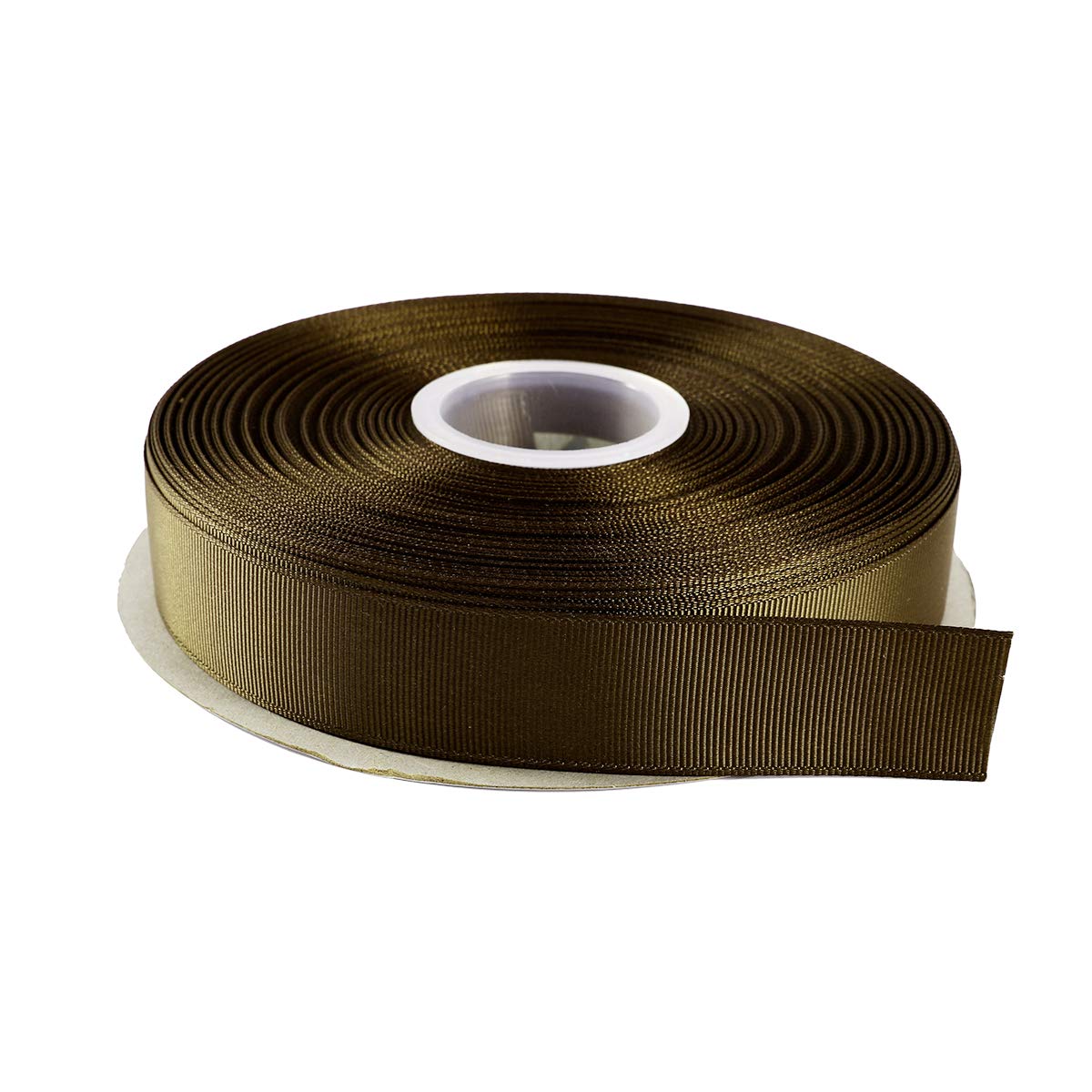 【送料無料】ITIsparkle グログランリボン 幅25mm×45M巻 手芸 服飾 ラッピング ちょう結び リボン #572-オリーブドラブ