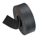 BENECREAT 2.5mx25mm レザーテープ ロール ライチ模様 片面レザー 合皮 生地 厚さ1.8mm 柔らかい バッグ 革小物作り 持ち手 テープ ...
