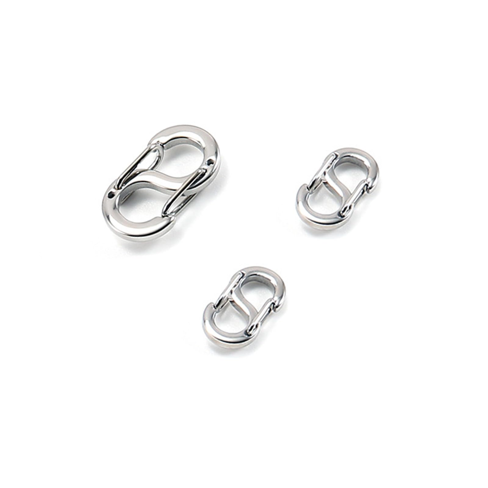 【送料無料】[DFsucces] S字型接続金具 金属パーツ ネックレス ブレスレット アンクレット 金具 留め具..