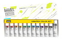 【送料無料】リキテックス(Liquitex) アクリル絵具 スクールカラー レギュラータイプ ホワイト6号 12色セット 伝統色 R3 10ml