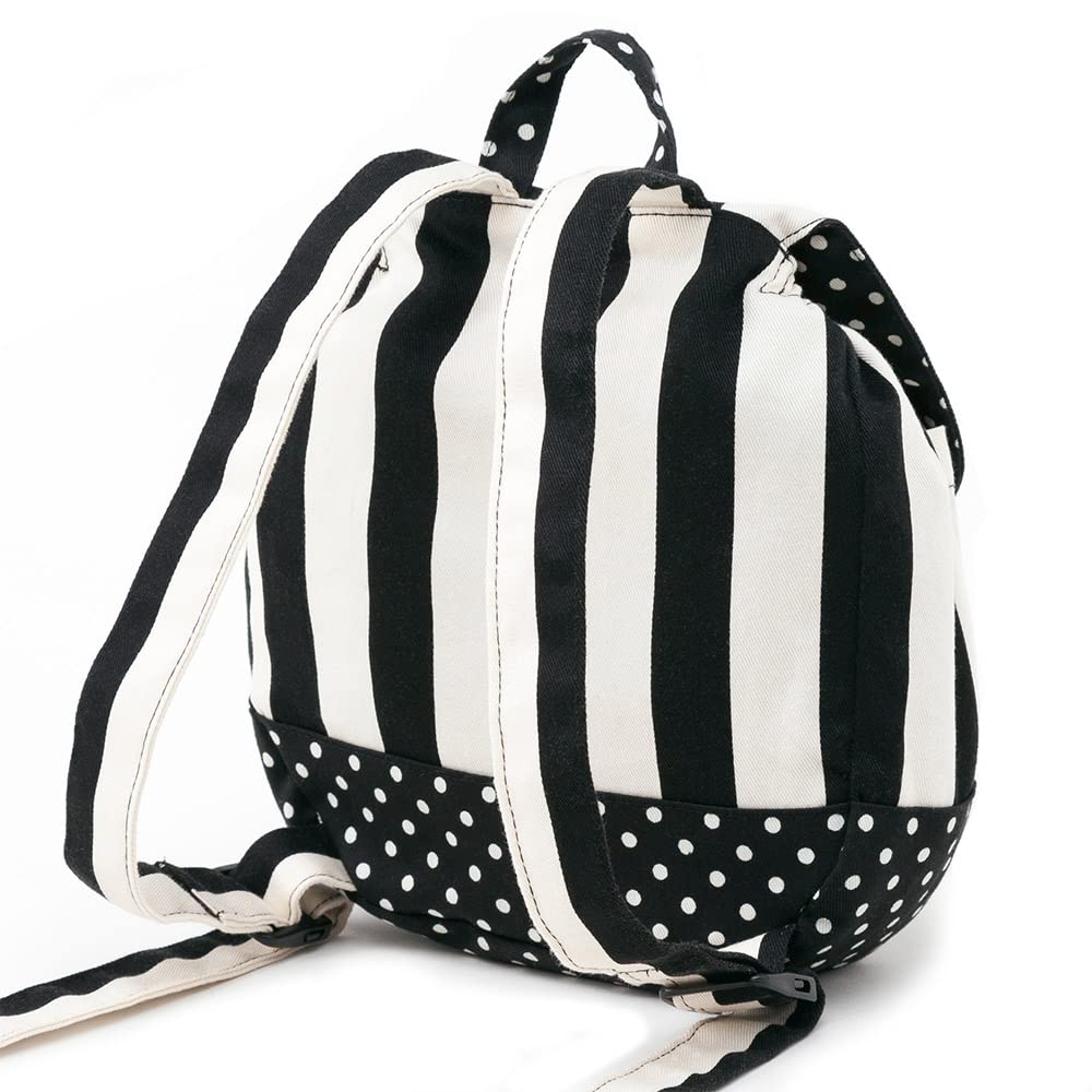 COLORFUL CANDY STYLE リュック 女の子 ベビー キッズリュック 赤ちゃん 一歳お祝い かわいい wide stripe(twill・black) B1604400