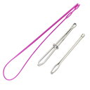 HUAZON 糸通し 紐通し 手芸 ゴム通し 幅広 糸通し器 裁縫セット 大人 ひもとおし プラスチック&ステンレス 3本 DIYの手作り 裁縫道具