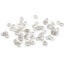 【LEISURE CLUB】丸カン シルバー 3MM 約200個入り ジャンプリング マルカン リング 金具セット 基礎パーツ ジュエリー DIY用 手芸用品 ...