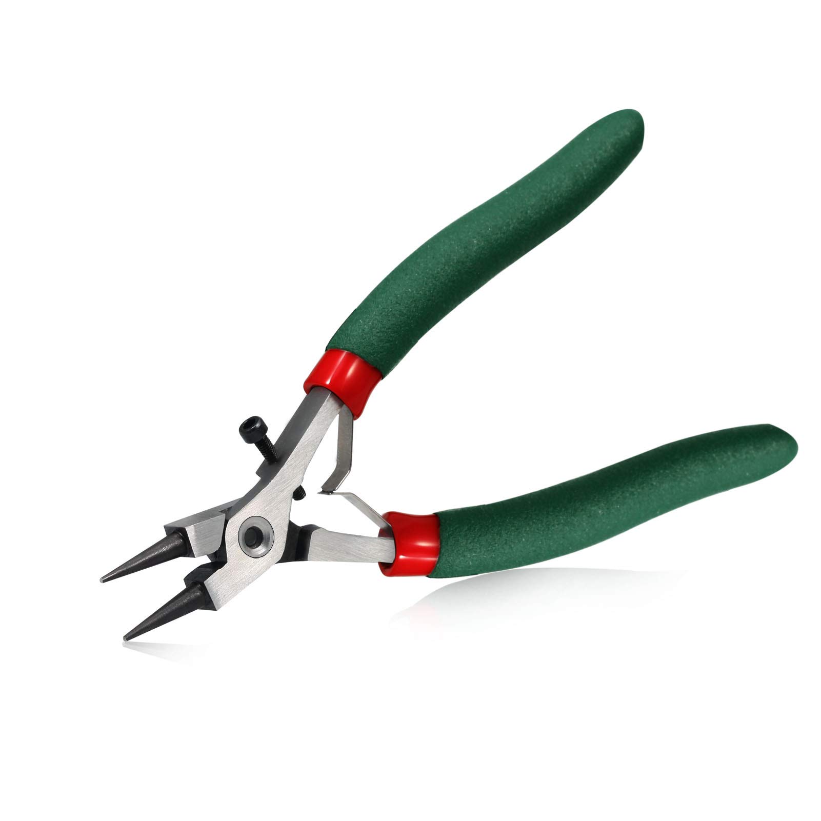 【送料無料】SPEEDWOX 丸やっとこ 先丸ペンチ 調整ネジ付き 丸め加工 ピン曲げ Cr-V鋼 長く使え 手芸用..