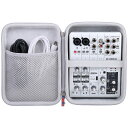 【送料無料】Khanka 収納ケース 互換品 ヤマハ YAMAHA AG06/AG06MK2 ウェブキャスティングミキサー オーディオインターフェース