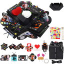JANLOFO サプライズボックス プレゼントボックス サプライズ 爆発ボックス アルバム DIY バレンタイン クリスマス プレゼント 誕生日 記念日 写真収...