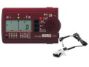 KORG (コルグ) 筝 専用チューナー 調べ WT-30K + コンタクトマイク CM-300-WHBK セット