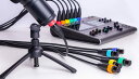 ZOOM ズーム XLRケーブル用カラーIDリング6色ペア XLR-6c