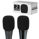 【送料無料】Geekria 2個 for Creators フォームウィンドスクリーン ゼンハイザー Sennheiser E 935、E 945、E 835、E 845-S マイクと互換性あり、 ポップ防止フォームカバー、マイクウィンドカバー、スポンジフォームフィルター