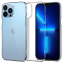 【送料無料】Spigen iPhone13 Pro Max ケース クリア 黄変なし 超軽量 14g 超薄型 0.8mm 画面 保護 レンズ保護 すり傷 防止 ...