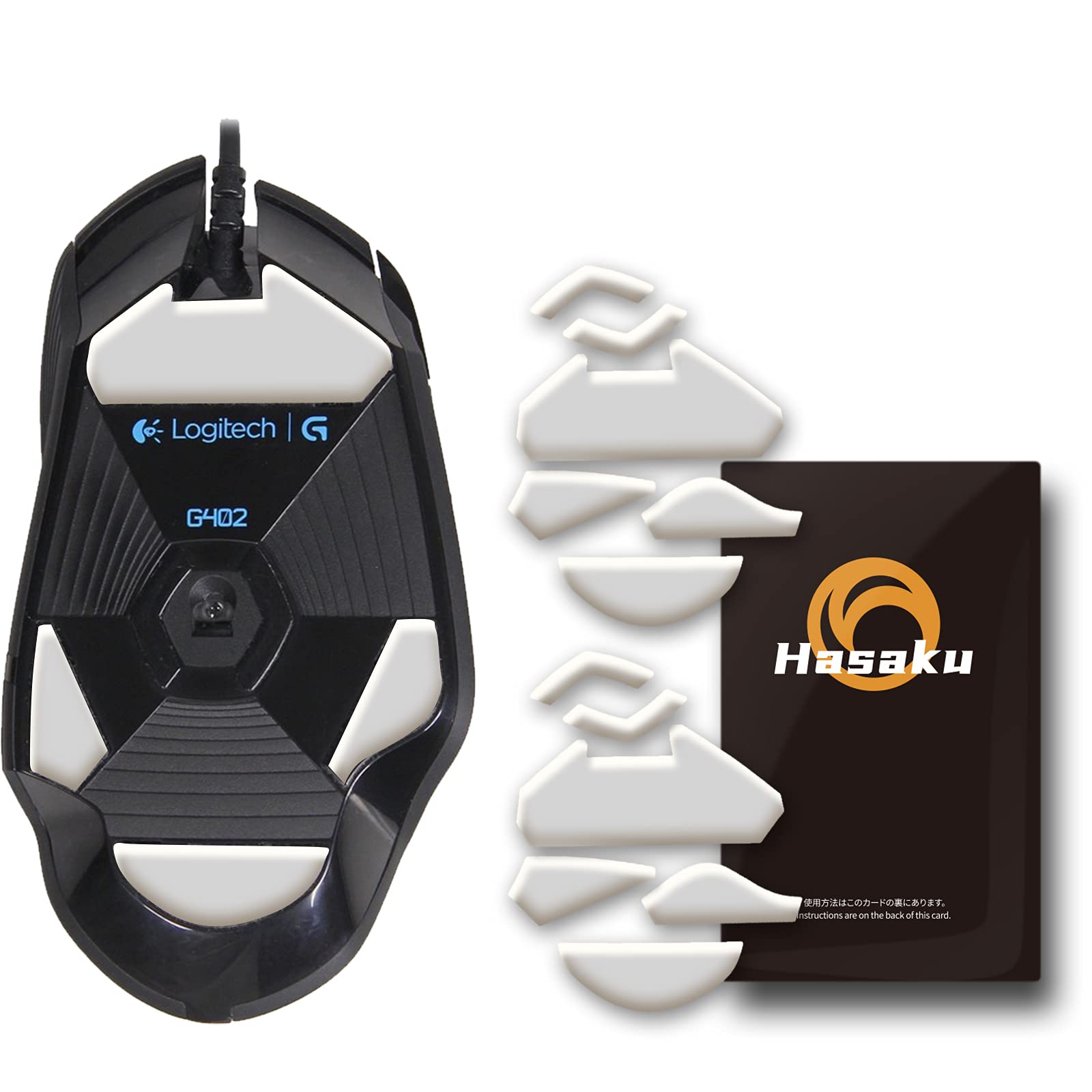 【送料無料】Logicool G402 ロジクール Logitech G402 ゲーミングマウス 用 2セット入り Hasaku マウス..