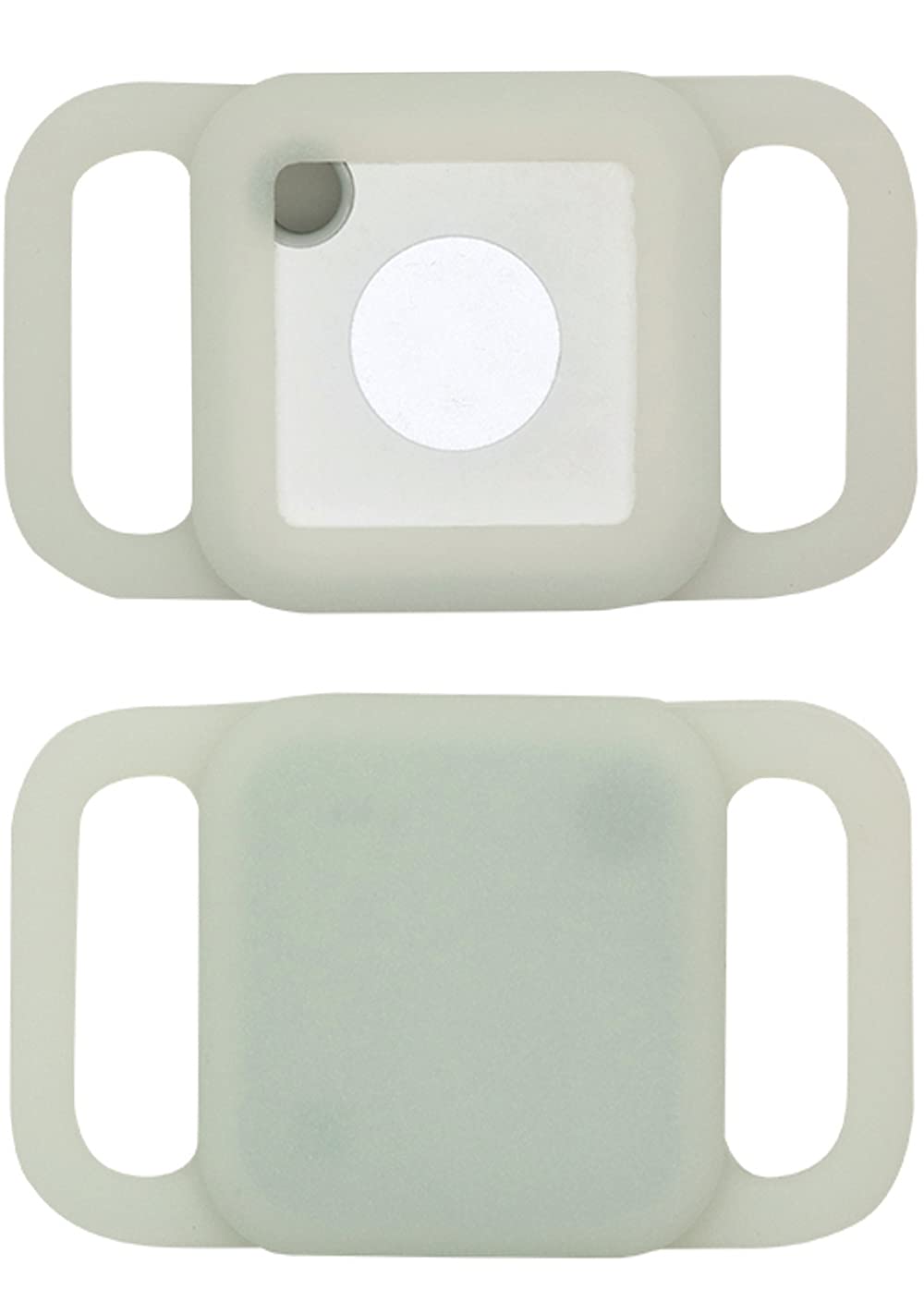 【送料無料】Miimall Tile Mate 2020ペット用ケース 首輪用1枚 Tile Mate シリコン ケース 猫用犬用 ソフト シンプル シリコン材質 擦り傷防止 紛失防止 軽量 防衝撃 Tile Mate 2020 保護カバー バンパー（1枚夜光グリーン）