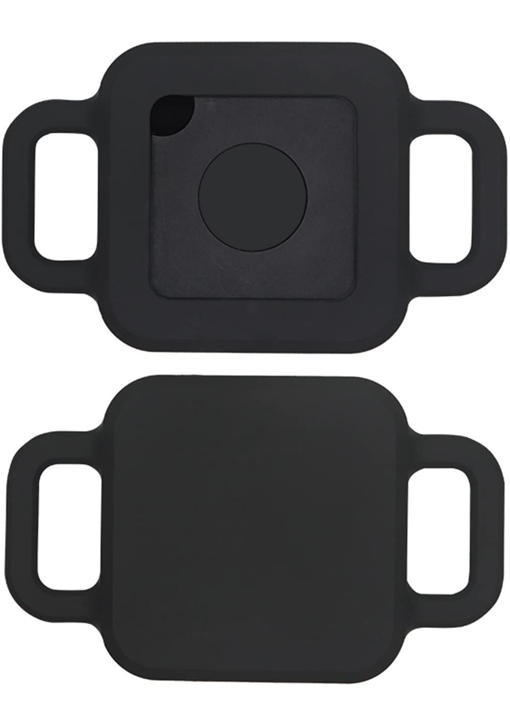 【送料無料】Miimall Tile Pro 2018/2020ペット用ケース1枚 首輪用 Tile Pro シリコン ケース 猫用犬用 ソフト シンプル シリコン材質 紛失防止 軽量 防衝撃 Tile Pro 2020 保護カバー バンパー（1枚ブラック）