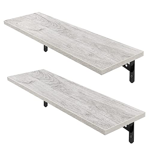 【送料無料】HASONA ウォールシェルフ 壁掛け棚 (防水 防カビ 壁 棚 ラック 幅58cm×奥行18cm) 防虫 滑..