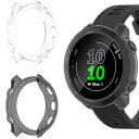 Miimall【2枚セット】対応Garmin(ガーミン) ForeAthlete 55/ForeAthlete 158 ケース TPU材質 ぴったり対応 軽量 ...