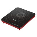 ティファール 卓上IH調理器 卓上IHコンロ 1400W タッチパネル 6つの調理プログラム 「フルフラットIH リーガルレッド」 IHコンロ IHクッキングヒ...