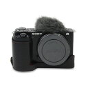 kinokoo ソニー レンズ交換式 VLOGCAM ZV-E10専用ケース zve10 ケース カメラ保護ケース zve10 カメラケース バッテリー交換可 ...