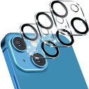 【送料無料】Miimall【3枚セット】対応Apple iPhone 13/iPhone 13 Mini 2021 新モデル カメラフイルム Apple アイフォン13 ミニ レンズガラスフイルム 最高硬度9H 防指紋 気泡なし 簡単貼付 高透過率 アイフォン13 保護レンズフィルム【ブラック】