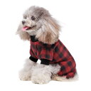 Jimjis 犬の服 暖かい 服 ドッグウェア パジャマ ロンパース クリスマス 秋 冬 超小型犬 小型犬 中型犬 大型犬 抜け毛対策 部屋着 ルームウェア 寝間着 お出掛け用 散歩 クリスマス 仮装