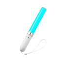 HAYOKU コンサートライト ペンライト 自動切替+手動切替 28CM 18色カラーチェンジLED 高輝度 応援用品 応援ライト電池式 操作簡単 プラスチック【シルバー】